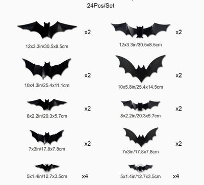 3D LED Bat Glow