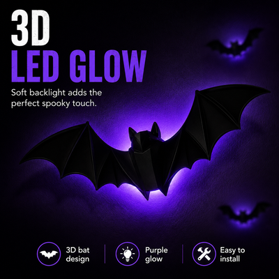 3D LED Bat Glow