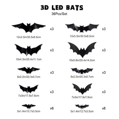 3D LED Bat Glow